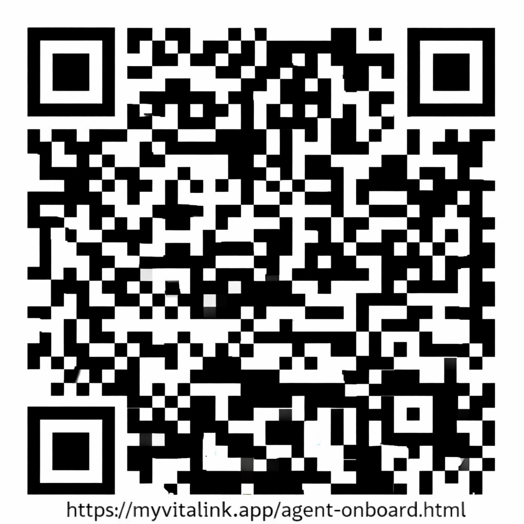 VitaLink Agent QR Code